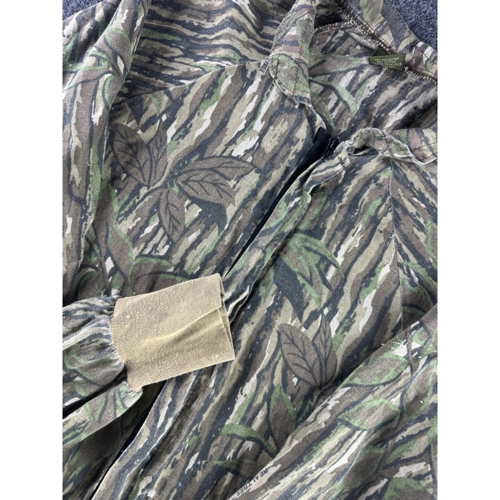 VTG Spartan Realtree Camo USA Made Distressed Hunting XL